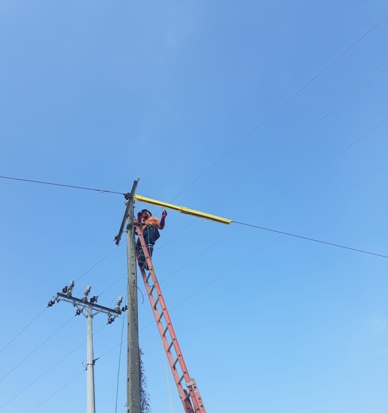 Suministro e instalación de protectores de líneas en media tensión bajo estándar ASTM PROEINSA Suministro e instalación de protectores de líneas en media tensión bajo estándar ASTM PROEINSA
